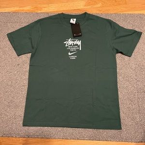 Tough Stussy Nike Tee Green